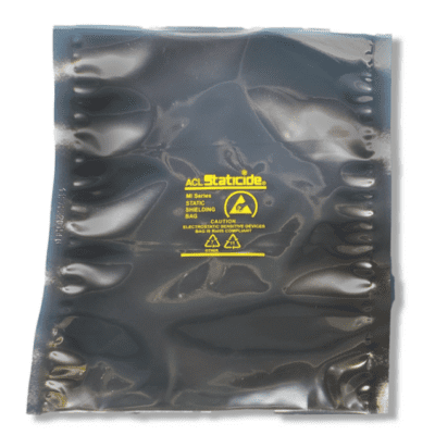 static shielding bag open