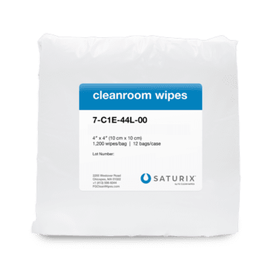enhanced cleanroom wipe