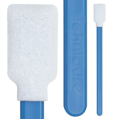 Teknipure Tekniswab Rectangular Head Foam Swabs