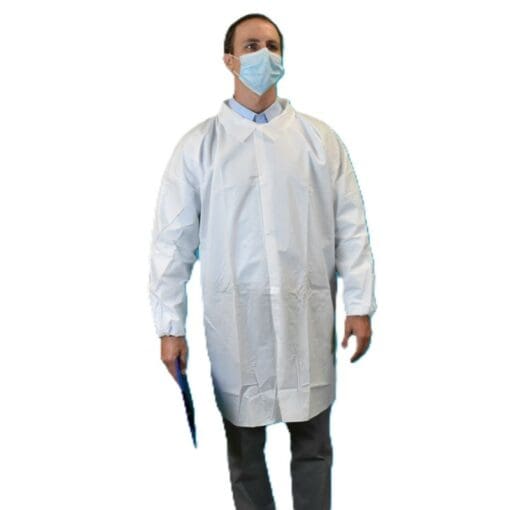 Keystone Safety Keyguard Disposable Lab Coats