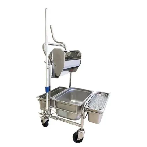 Berkshire BCR All-in-One Stainless Steel Mop Cart Set