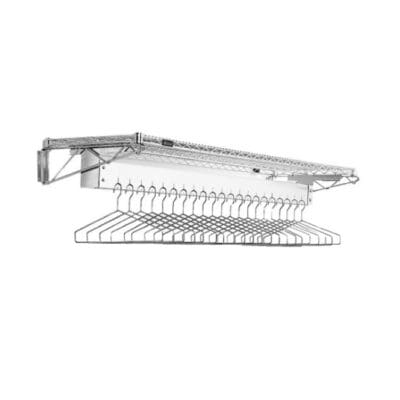 Eagle Wall Mount Gowning Racks with Hanger Slots
