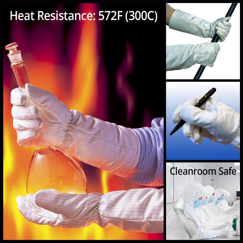 FG3900 Series Nomex Static Safe Cleanroom Hot Gloves