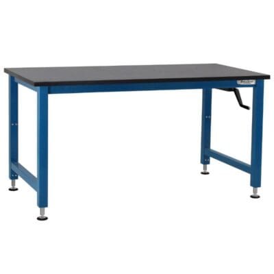 Benchpro Adams 1" Phenolic Resin Workbench with Manual Lift