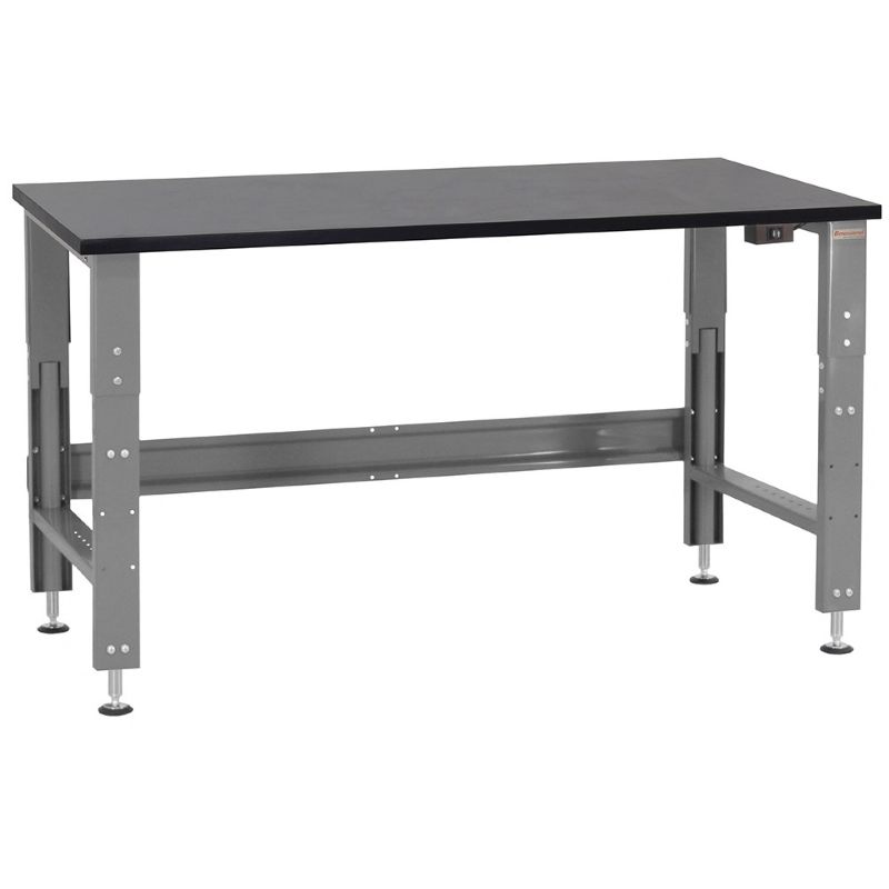 Benchpro Roosevelt 1" Phenolic Resin Top Workbench Electric Hydraulic Lift