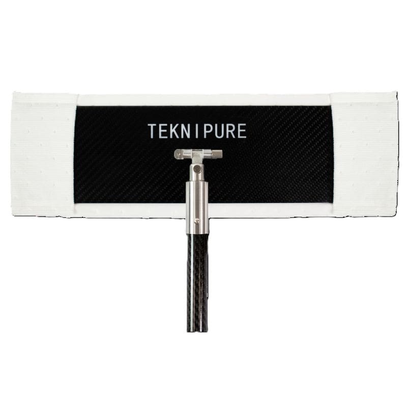 Teknipure TekniMop Microfiber Knit Pocket Mop Cover | Presaturated 70% IPA | Integrated Pad | 4"x15" | ISO Class 5-8 | 80/Case - Image 2