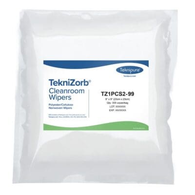 Teknipure TekniZorb Polyester/Cellulose Lightweight Nonwoven Wipers