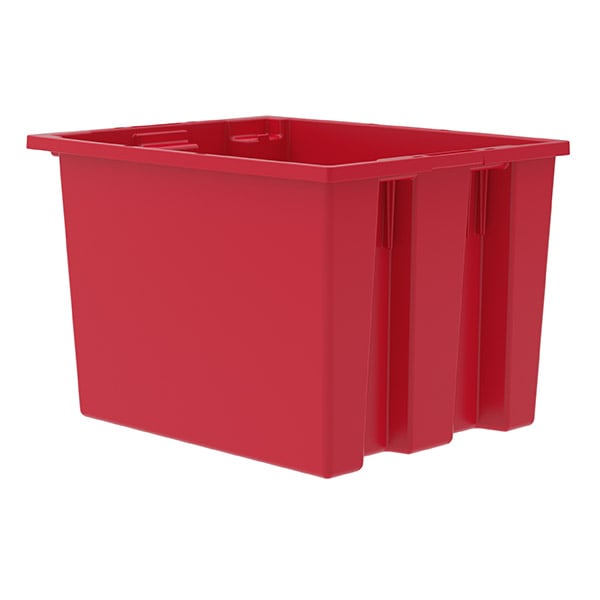 Akro-Mils Nest & Stack Tote | 35195 | 12.93 gallon | Heavy-Duty Industrial Storage | 85 lb Capacity | Case of 6 - Image 3