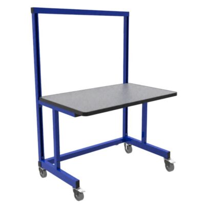Production Basics C-Leg ESD Laminate Workstation with Casters